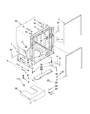 Tub and frame parts