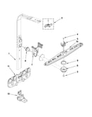Upper wash and rinse parts
