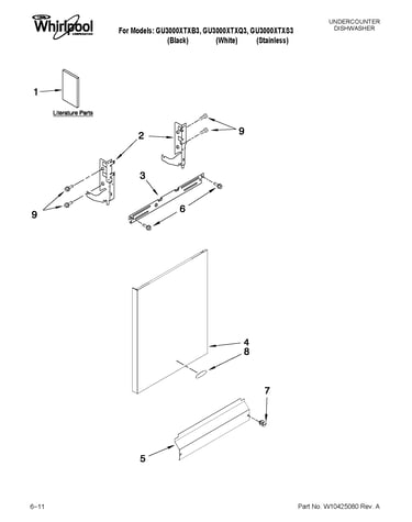 Door and panel parts