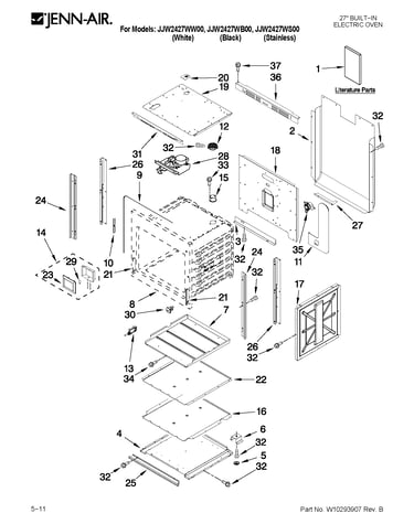 Oven parts