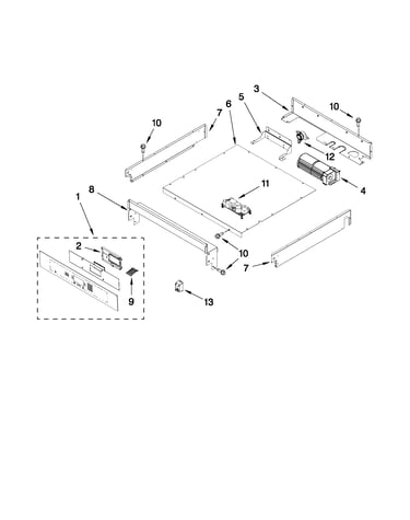 Control panel parts