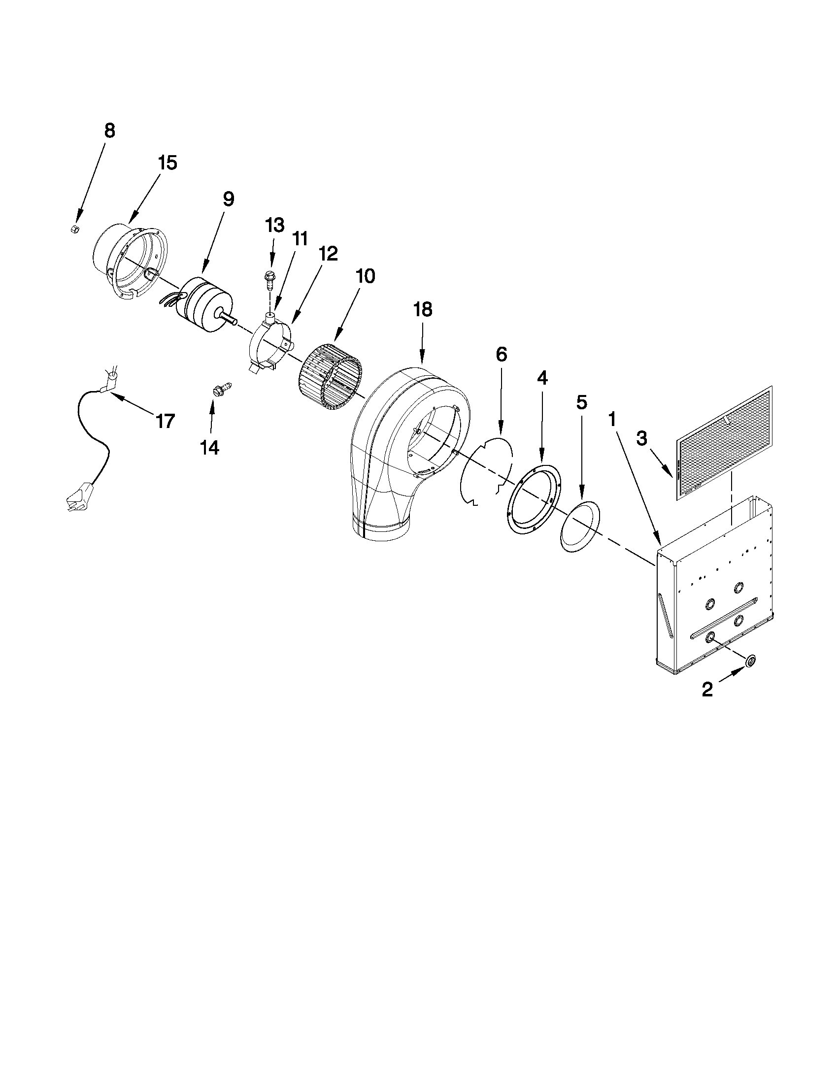 BLOWER UNIT PARTS