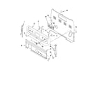 Maytag YMER5605YB0 control panel parts diagram