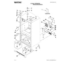 Maytag MFI2665XEM4 cabinet parts diagram