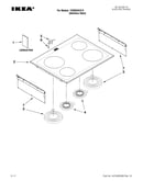 Cooktop parts