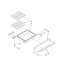 Drawer and rack parts