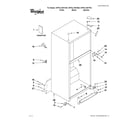 Whirlpool WRT5L1SMYF00 cabinet parts diagram