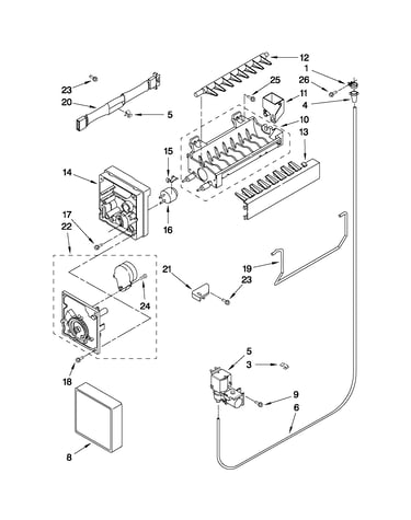 Icemaker parts