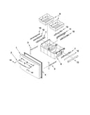 Freezer door parts