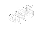 Maytag CWE5800ACE28 lower oven door parts diagram