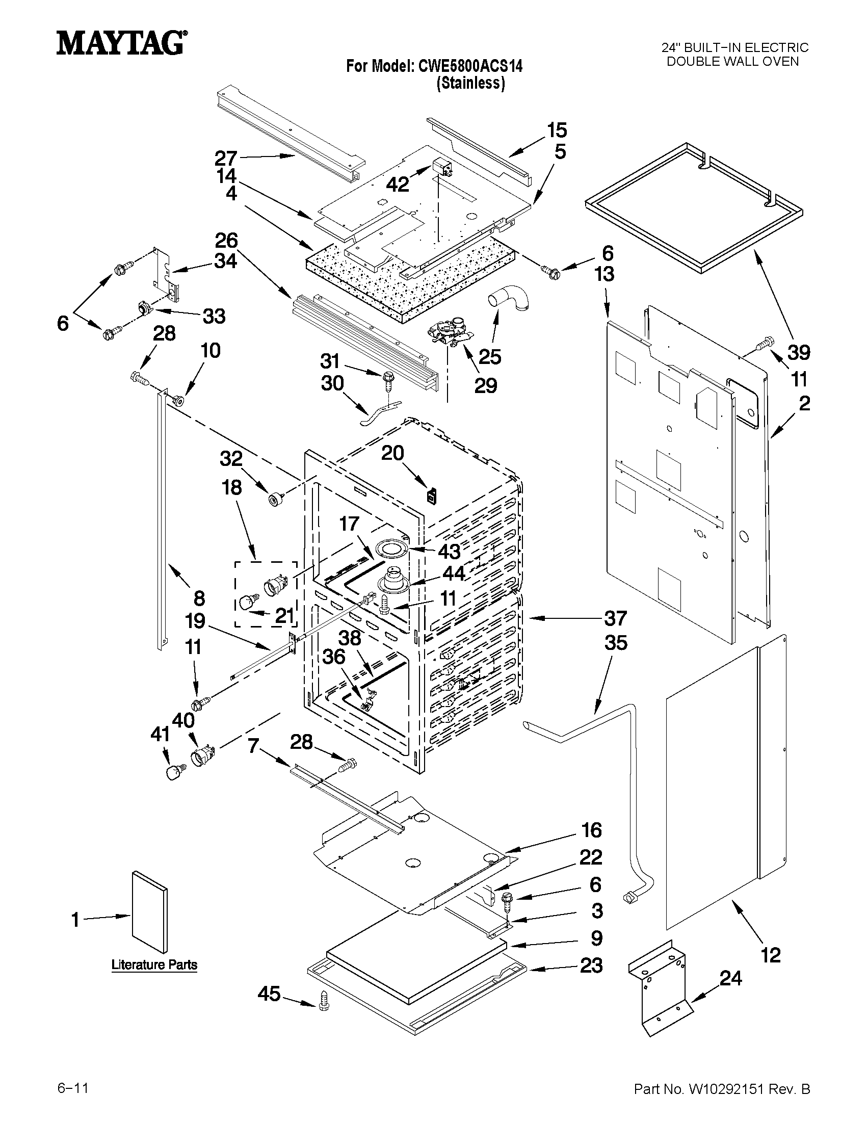 OVEN PARTS