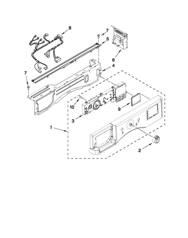 Control panel parts