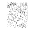 Maytag YMEDE201YW0 bulkhead parts diagram