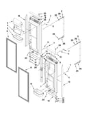 Refrigerator door parts