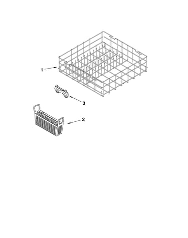 Lower rack parts