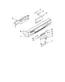 Control panel and latch parts