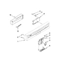 Control panel and latch parts