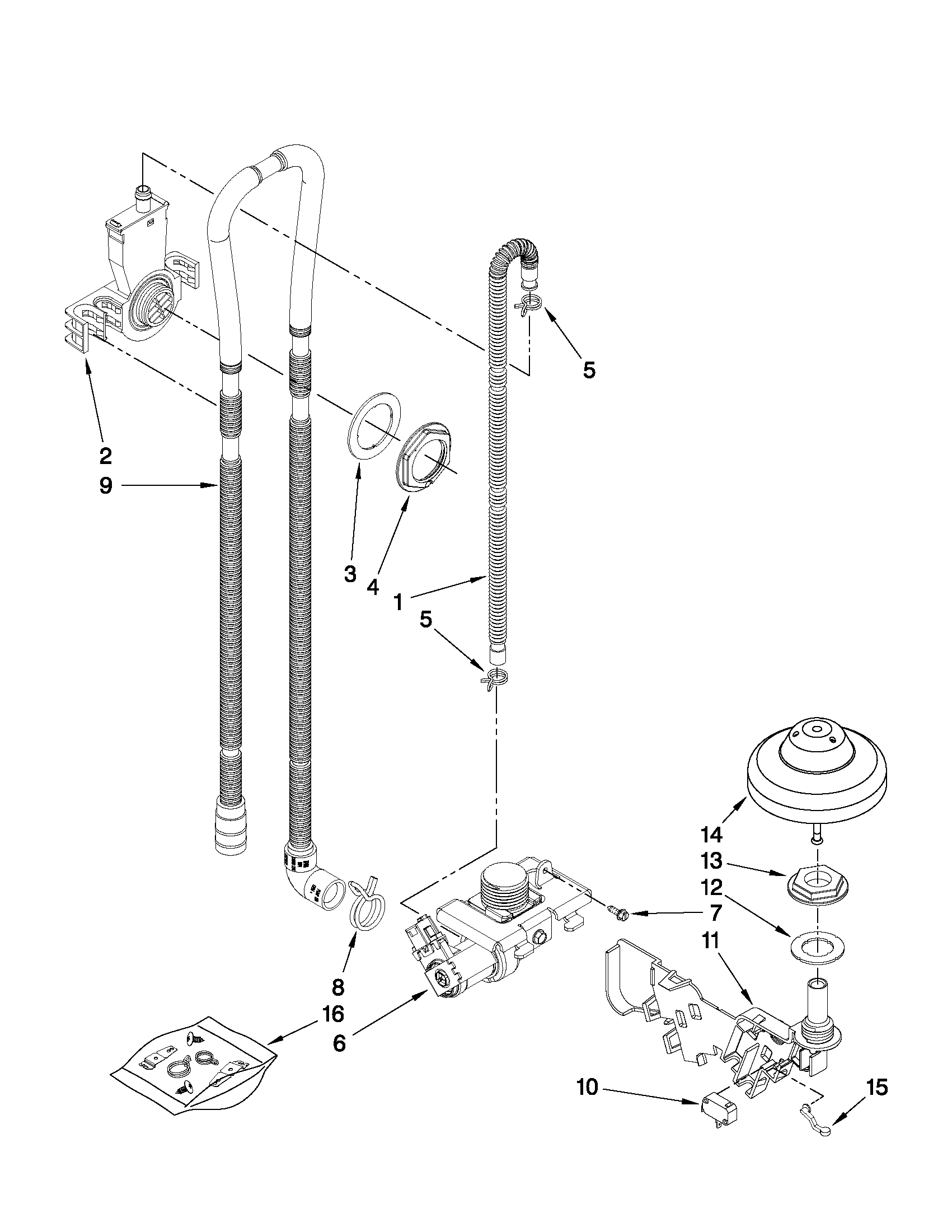 FILL, DRAIN AND OVERFILL PARTS