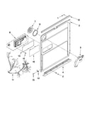 Inner door parts