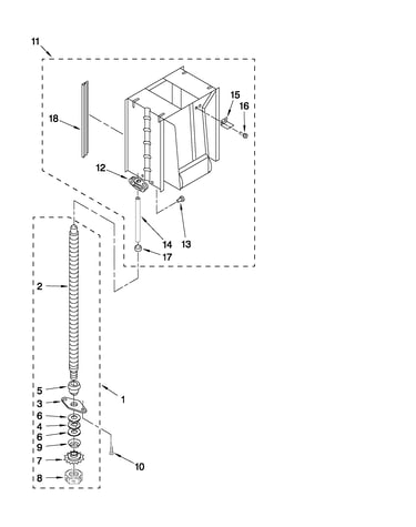 Powerscrew and ram parts