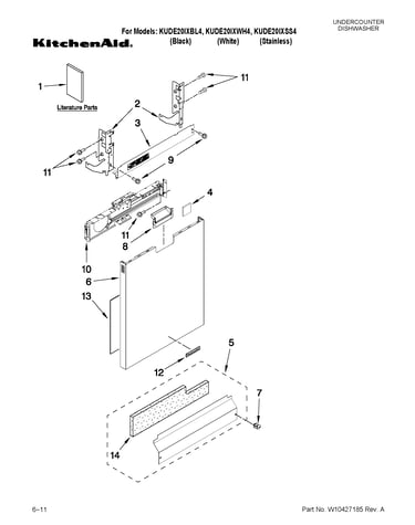 Door and panel parts
