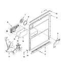 Inner door parts