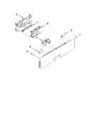 Control panel and latch parts