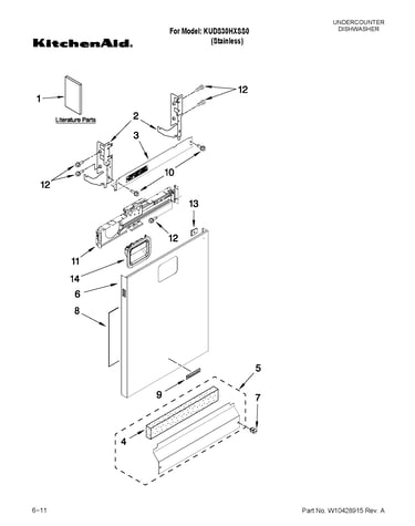 Door and panel parts