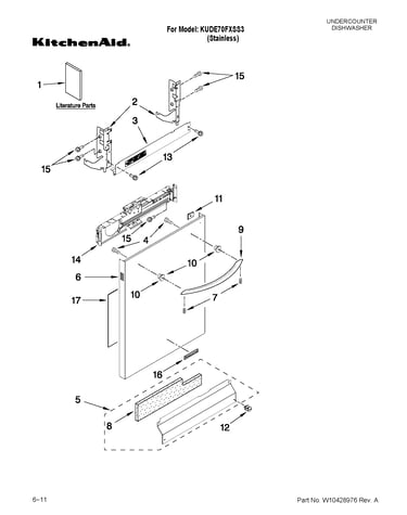 Door and panel parts
