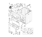 Maytag 7MMGDX550XW1 cabinet parts diagram