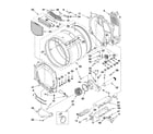 Maytag YMEDE251YL0 bulkhead parts diagram