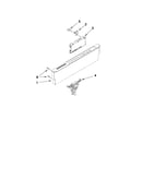 Control panel and latch parts