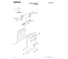 Maytag MDB7760AWS1 door and panel parts diagram