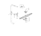 Maytag MDB7760AWS1 upper wash and rinse parts diagram