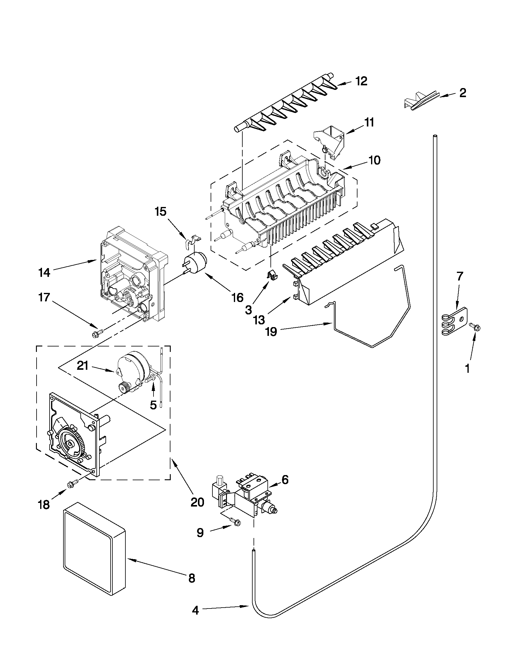 Icemaker parts