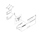Control panel and latch parts