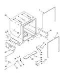 Tub and frame parts