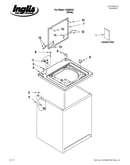 Top and cabinet parts