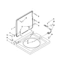 Washer top and lid parts