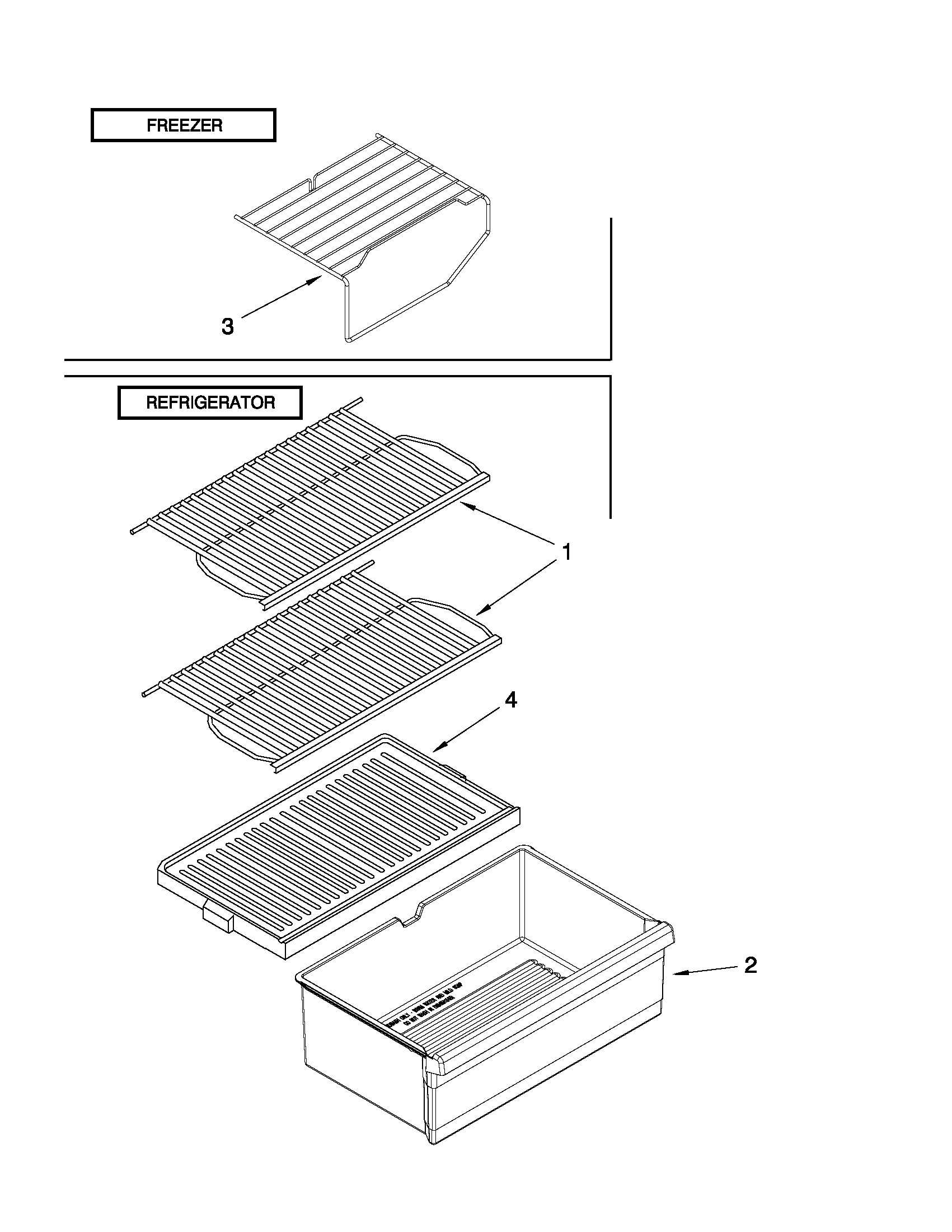 SHELF PARTS