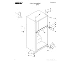Ikea IK8TXDWFXW00 cabinet parts diagram