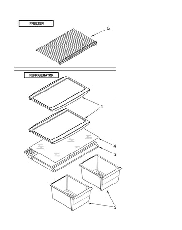 Shelf parts
