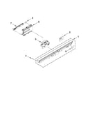 Control panel and latch parts