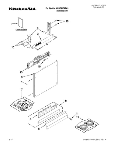 Door and panel parts