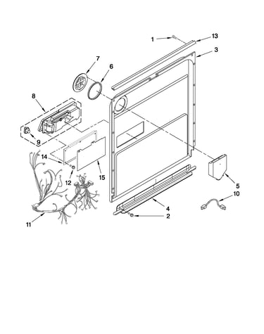 Inner door parts