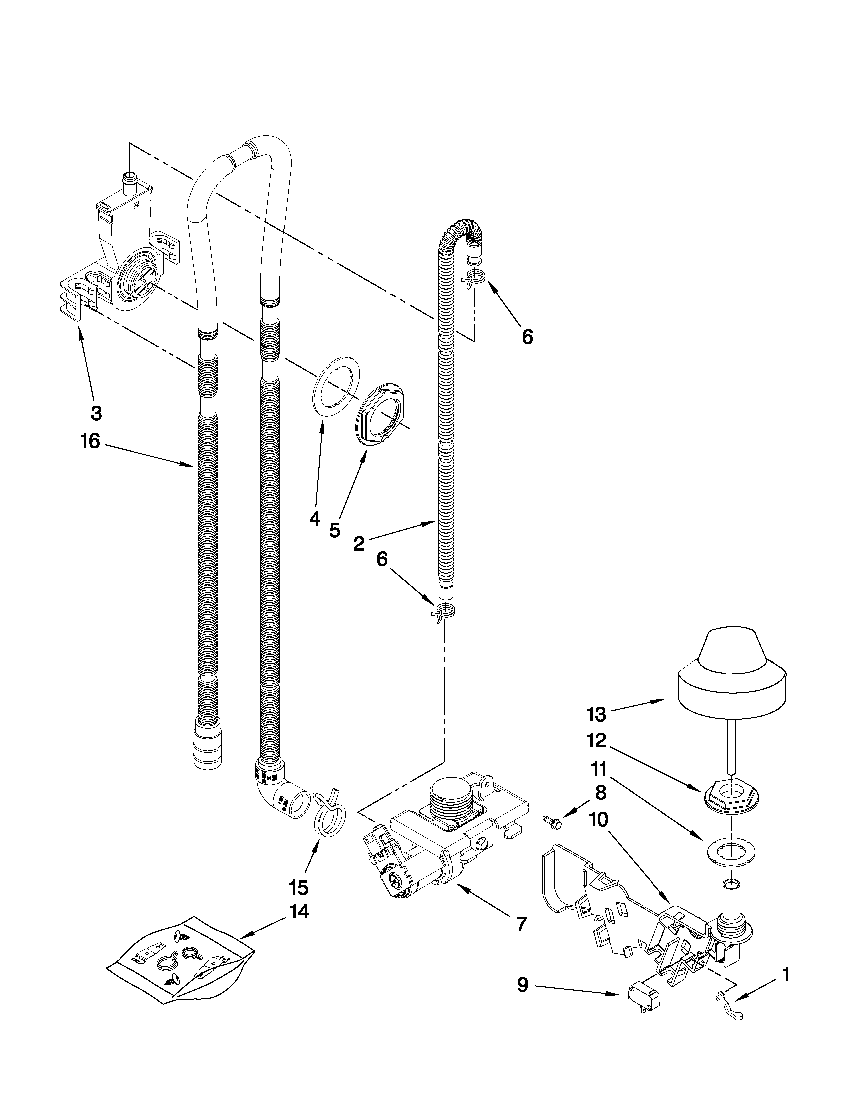 FILL, DRAIN AND OVERFILL PARTS