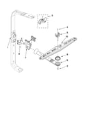 Upper wash and rinse parts