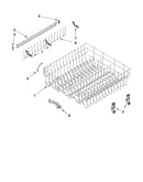 Upper rack and track parts