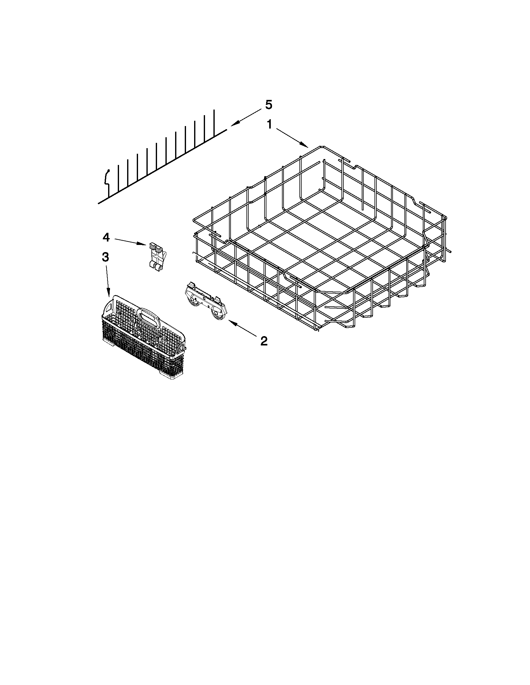 LOWER RACK PARTS