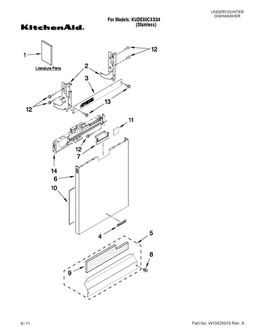 Door and panel parts